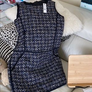 theory tweed dress nwt